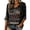 Black #029, variant on Womens 9/11 25th Anniversary Shirt 3/4 Sleeve Patriotic T Shirts | Never Forget 911 Memorial Shirt,Loose V-Neck Graphic T-Shirt,Printed American Flag T-shirt,Casual Tee Tops, XL