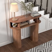 Console Table with Storage, Hallway Entryway Table, Narrow Long Sofa Entryway Table