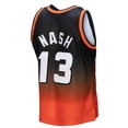 thumbnail image 3 of Men's Mitchell & Ness Steve Nash Orange/Black Phoenix Suns 1996/97 Hardwood Classics Fadeaway Swingman Player Jersey, 3 of 5