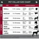 thumbnail image 2 of Seatbelt Buckle Dog Collar - Gold - 2CM Wide - Fits 45-68CM Neck - M, 2 of 4