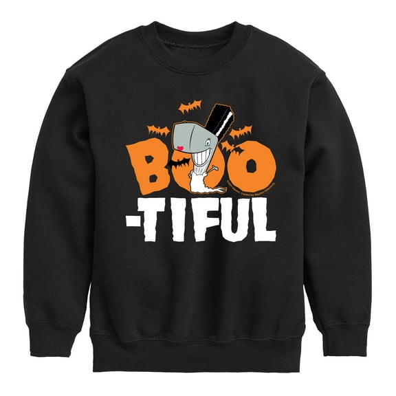 SpongeBob SquarePants - Boo-tiful - Toddler And Youth Crewneck Fleece Sweatshirt