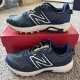 thumbnail image 4 of New Balance 410 V8 Trail Run Sneakers MT410NY8 Blue Grey Wide 4E Men's Size 9.5, 4 of 6