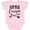 AD-Pink, variant on Little Cousin with Arrows Boys or Girls Baby Bodysuit