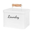 thumbnail image 1 of DOLITY Laundry Container Laundry Organizer for Household Bathroom Storage White, 1 of 9