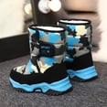 thumbnail image 6 of Boys Snow Boots Camoflage Anti-Slip Girls Snow Boots Slip Resistant Warm Fur Lining (Toddler/Little Kid/Big Kid), 6 of 9