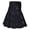 gray plu1s black-5XL, variant on Mens Scottish Tartan Kilts Highlands Casual Skirt Tartan Utility Kilts with Straps and Large Cargo Pockets