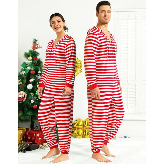 Family Christmas Pajamas Matching Sets Christmas Pjs Christmas Pajamas For Couples Adult Christmas Onesie Red White Men S