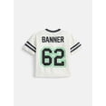 thumbnail image 2 of Wonder Nation Boys' Hulk Graphic Jersey with Short Sleeves, Sizes 4-18, 2 of 3