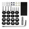 thumbnail image 4 of License Plate Screws Anti Theft Auto Security Accessories Stainless Steel Screws, 4 of 9