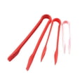 thumbnail image 1 of Pinza , pinzas para servir, Clip multiusos para Buffet, soporte para alimentos, pinzas portátiles para mantener frescos, pinzas para pasteles, Rojo, 1 of 9