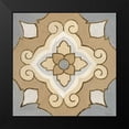 thumbnail image 2 of Tava Studios 20x20 Black Modern Framed Museum Art Print Titled - Mattonella I, 2 of 5