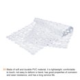 thumbnail image 3 of Uxcell 27.5" x 14.2" Alfombrilla de baño antideslizante para bañera blanca, 3 of 6