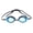 Lake blue and black, variant on Professional Swim Glasses, Fog Resistant Swimming Goggles, for Women Men Teens Adult Kids Swimming Diving Surfing