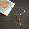 thumbnail image 6 of Natural 7 Chakra Healing Crystal Divination Pendulum with Resin Hexagonal Pendant for Spiritual Healing, Chakra Balancing, and Dowsing, 6 of 8
