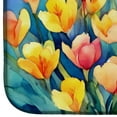 thumbnail image 5 of Carolines Treasures DAC1569DDM 21 x 14 in. Freesias in Watercolor Dish Drying Mat, 5 of 5
