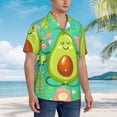 thumbnail image 5 of Balery Men'S Summer Hawaiian Shirts Short-Sleeve Design Name Printed Casual Shirts - Size Name, 5 of 9