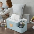 thumbnail image 1 of Paper Towel Box Plastic Paper Towel Box Rose Gold Decoration Living Room Dining Room Home Paper Towel Box Wet Proof Wear Difficult Environmentally Friend, 1 of 6