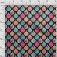 thumbnail image 3 of oneOone Georgette Viscose Black Fabric Ornament Dress Material Fabric Print Fabric By The Yard 42 Inch Wide, 3 of 6
