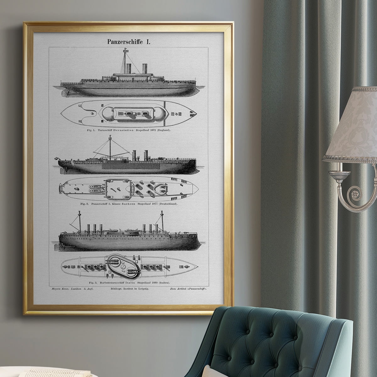 Industrial Ship Premium Classic Framed Print - Ready to Hang