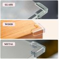 thumbnail image 1 of Paquete de 8 protectores de esquinas para bebé, protectores de esquinas transparentes para muebles y protectores de seguridad para bordes de mesa y esquinas afiladas, a prueba de bebés (form, 1 of 4