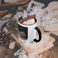 thumbnail image 5 of 3dRose, Jumping Spider, New Braunfels, Hill Country Texas - NA02 RNU0169 - Rolf Nussbaumer, 11oz Two-Tone Black Mug, 5 of 7
