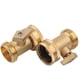 thumbnail image 1 of Válvula De Cierre De Latón De 44624 Pulgadas Conector De Manguera Resistente Al Desgaste Conector De Boquilla De Tubo A Prueba De Fugas Antioxidante Universal Para Mangueras De Agua De Jardín 2 Uds. Moyic TO002237-00, 1 of 7