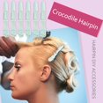 thumbnail image 4 of 6Pcs Professional Salon Hair Coloring Dying Clip  Crocodile-Shape Hair Clip for Styling, 4 of 10