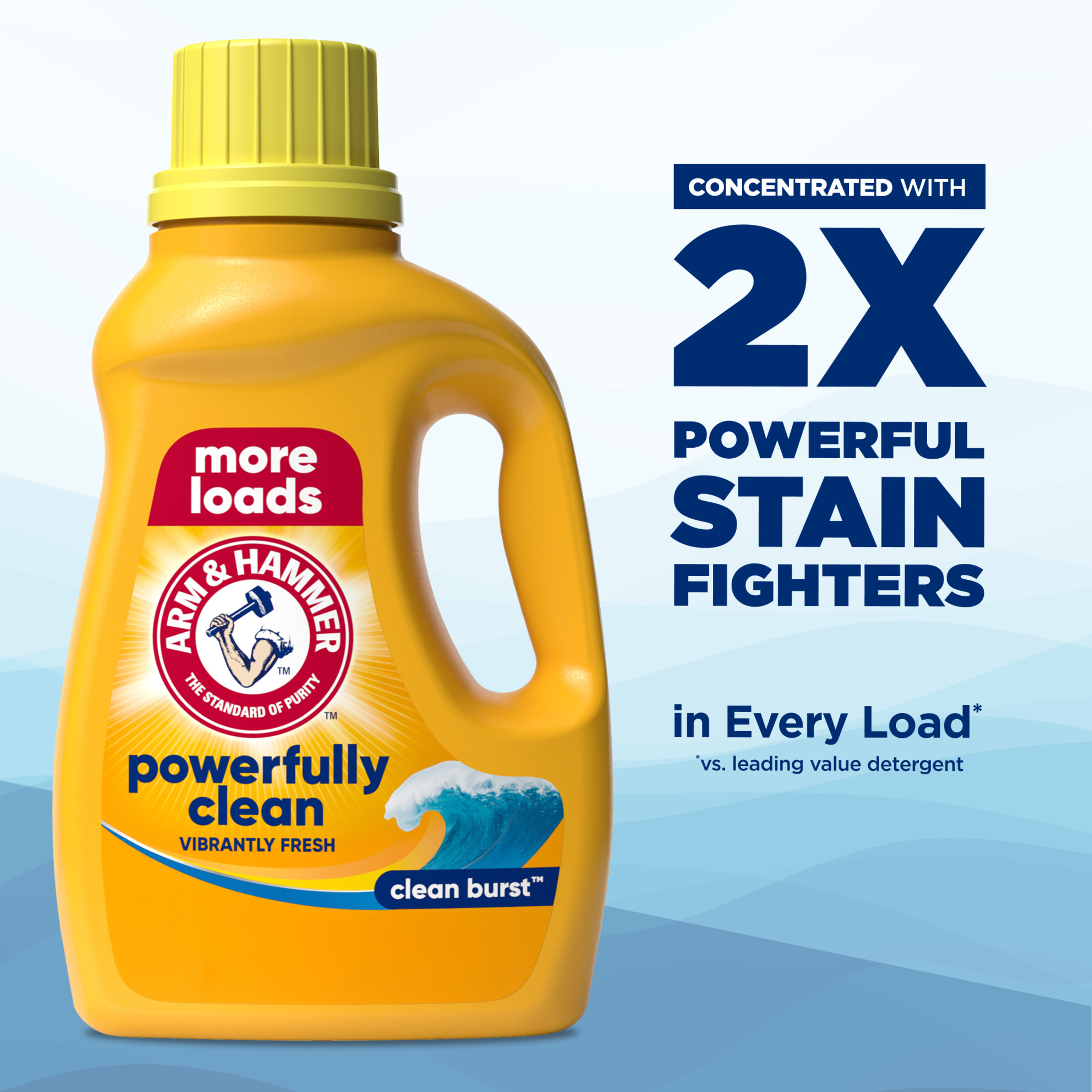 Arm & Hammer Liquid Laundry Detergent Clean Burst 110 Oz photo 3