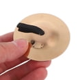thumbnail image 5 of OULII 1 Pair Copper Finger Cymbals Handheld Percussion Instrument and for Music Performance, 5 of 8