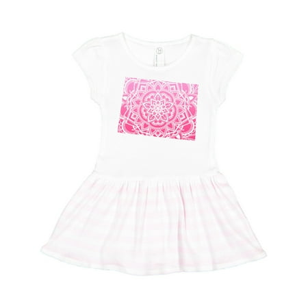 

Inktastic Colorado Silhouette Mandala Gift Toddler Girl Dress
