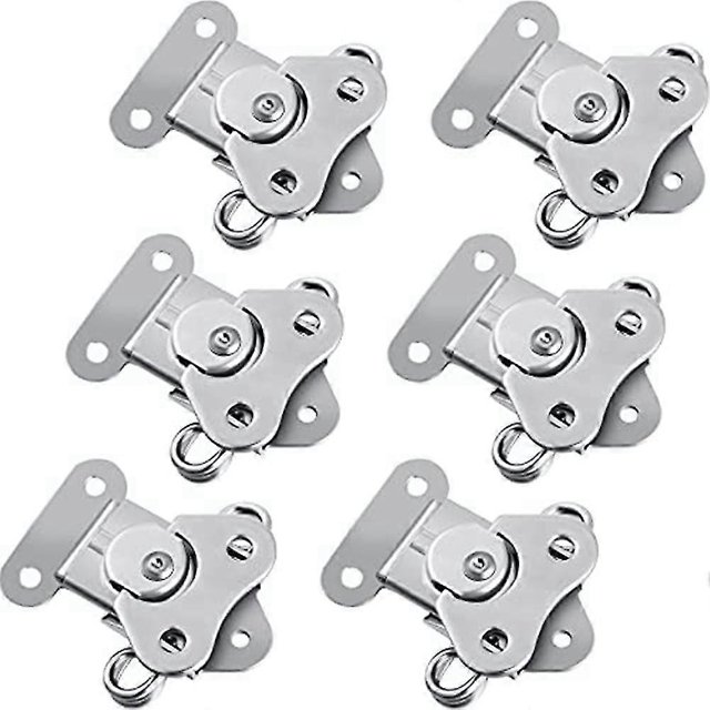 304 Stainless Steel Draw Latch Butterfly with Keeper and Spring Twist Lock for Case, Assembling Box