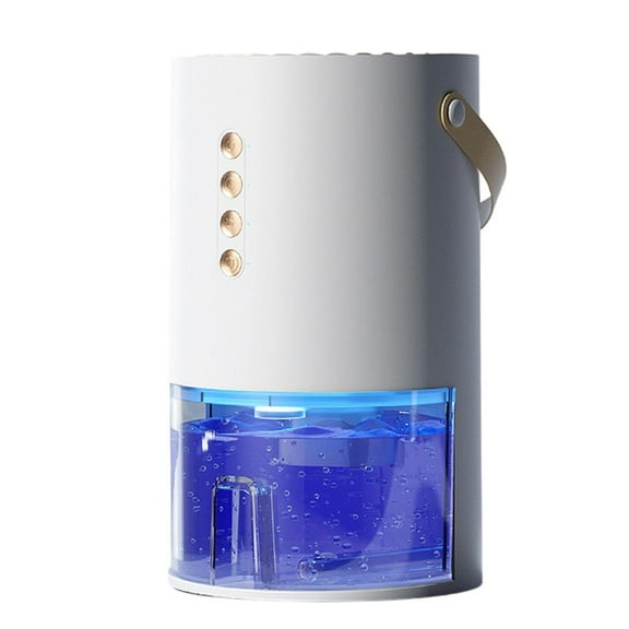 Portable Dehumidifier for Basement Home Bedroom Drain Hose Dehumidifier Humidity Control with Colorful LED Light