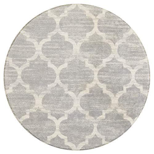Lahome Moroccan Area Rug 3 Diameter, Where To Put Small Accent Rugs