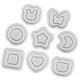 thumbnail image 1 of GAXIRE 8Ud Reutilizables De Silicona Para Llaveros Prácticos Y Duraderos, 1 of 8