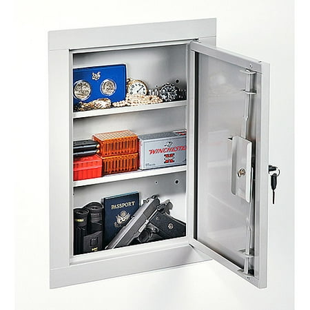 cabinet gun stack safe hidden storage lock mid beige vault tactical walmart iwc shelves key between mount