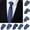 Black, variant on Xfvqtps Tie for Men Stripes Classic Neckties Navy Blue 3.15" for Formal Dress Business Black