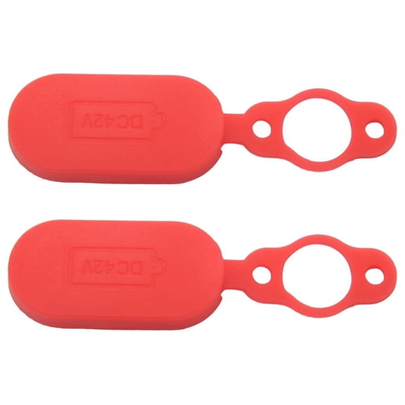 8 Pcs/Set Charging Port Dust Plug Rubber Case for M365 Electric Scooter Hole Cover Replacement Accessories