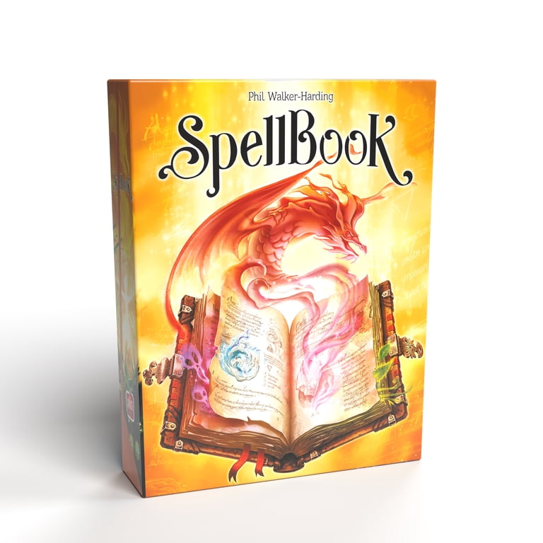 Free Shipping! Spell Book Board Game for Ages 12 and up, from
