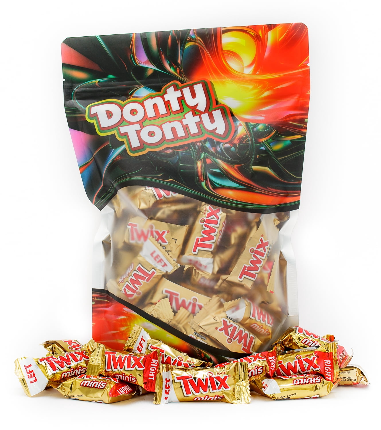 TWIX Caramel Minis Candy Bars 2 lb – Bulk Bag, Sweet Snacks, Crunchy Cookie & Delicious Caramel & Creamy Chocolate Flavors, Individually Wrapped (82 Pieces)