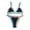 BK2, variant on Cathalem Women's High Waisted Bikini Sets Sporty Two Piece Swimsuits Color Block Cheeky High Cut Bathing Suits (BK1,M)