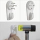 thumbnail image 5 of 50 Pcs 11lbs Invisible Nail Screws Wall Hooks No Trace Picture Hangers Non-Mark Hook Photo Frame Hangers, 5 of 5