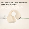 thumbnail image 6 of Open Ear Bluetooth 5.3 Headphones 2023 Version, Conduction Headphones, Dual 16.2mm Drivers, No Sound Leakage, Transparency Mode, Comfortable Fit, Long Battery Life with Charging Case, 6 of 9