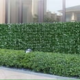thumbnail image 3 of Artificial Leaf Fence Net Artificial Fence Artificial Balcony Fence Artificial Plant Rattan Fence Guardrail 50cm x 100cm/19.7" x 39.4" ,1Pack, 3 of 3