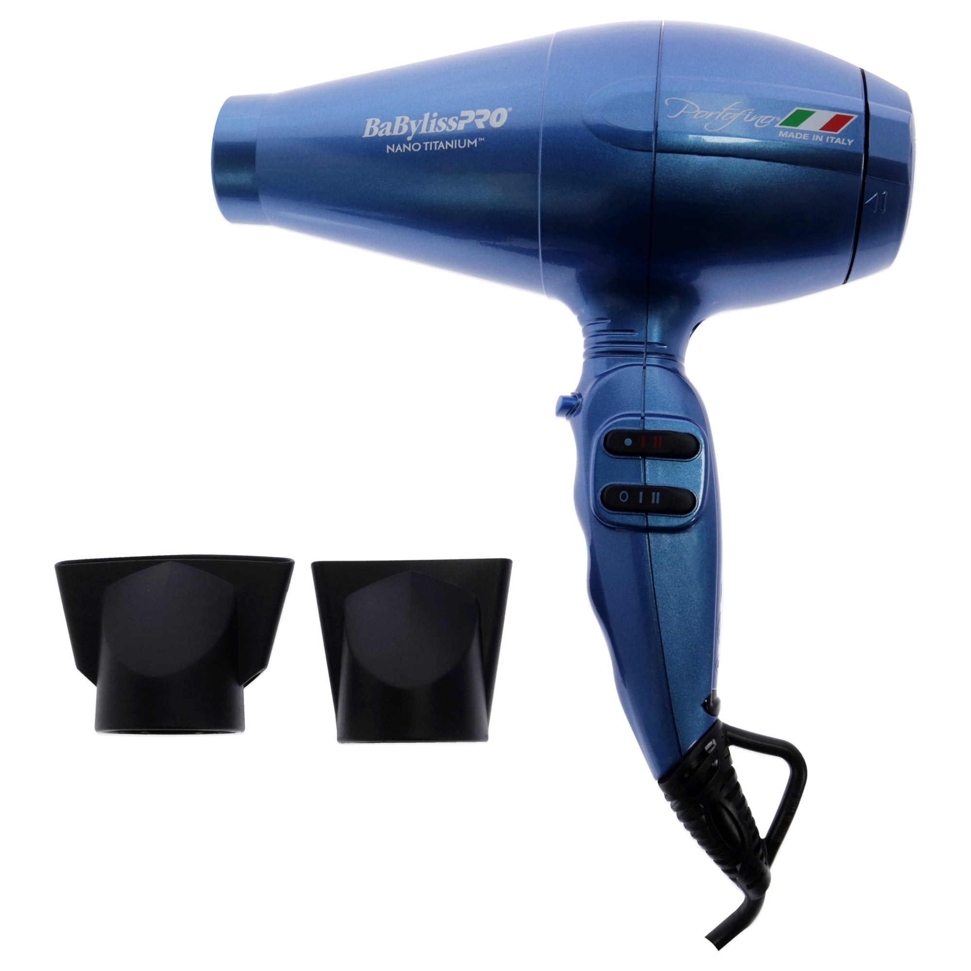 Free Shipping BaBylissPRO Nano Titanium Portofino Full Size Dryer Blue Walmart