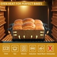 thumbnail image 4 of AILITOR Cast Iron Loaf Pan with Lid 9x5 Inch - Bread Baking Pans for Homemade Bread, Set of 2, 4 of 8