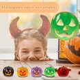 thumbnail image 4 of 5-Pack Glow-in-the-Dark Mini Jack-O-Lantern Figurines - Resin Luminous Pumpkin Ornaments for Halloween DIY Crafts and Micro Landscape, 4 of 4