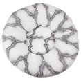 thumbnail image 1 of Cama para gatos, cojín suave, lavable suave para perros y gatos (gris y blanco, 70 cm), Sunny, 1 of 5