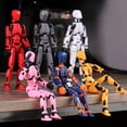 thumbnail image 5 of 9PCS Assembly Completed T13 Action Figure 3D Printed Multi-Jointed Movable,Lucky 13 Action Figures,Multi-Articular Action Figures,Desktop Decorations,Creative Gifts (9 Colors), 5 of 12
