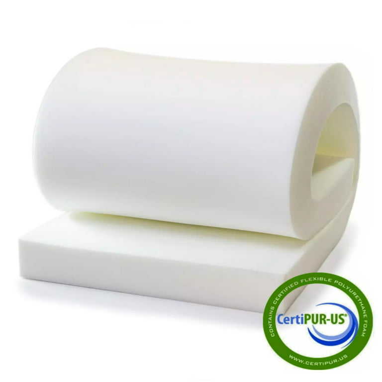  Foamy Foam High Density 6 inch Thick, 24 inch Wide, 24 inch  Long Upholstery Foam, Cushion Replacement : Arts, Crafts & Sewing