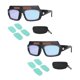 thumbnail image 1 of 3X Casco de Máscara de Soldadura de Oscurecimiento Automático con Energía Solar Gafas de Soldador Lente Anti-Arco con Estuche de Almacenamiento, 1 of 5